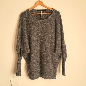 Kensie sweater with Dolman sleeves size large